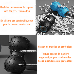 Rouleau de massage vibrant 5 vitesses SportPerf